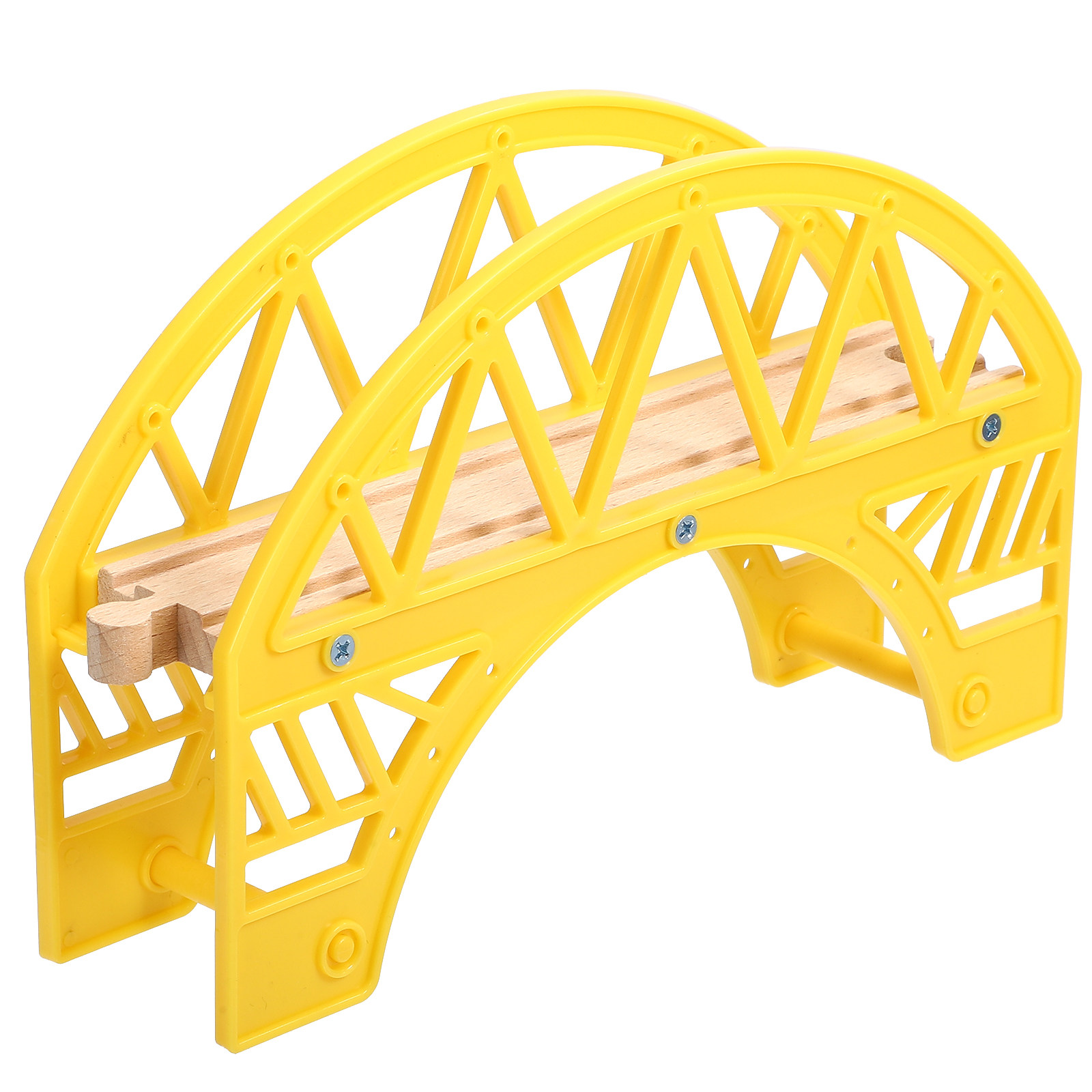 Kids Education Design - Wood Train Track Bridge Arch Design