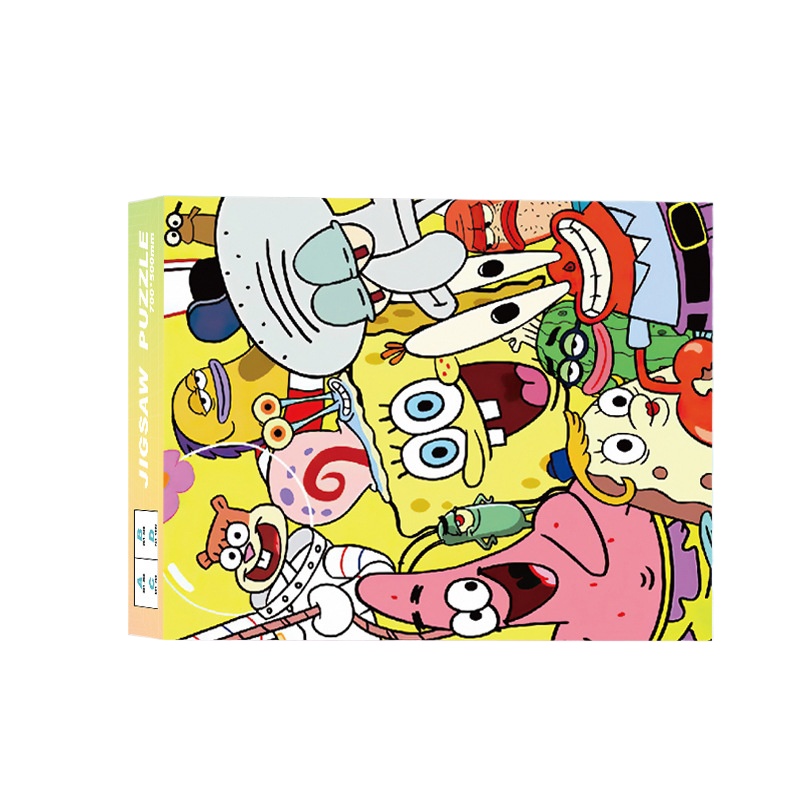 Free Educational Games For Kids - 1000 Pieces SpongeBob SquarePants Puzzle Assembling