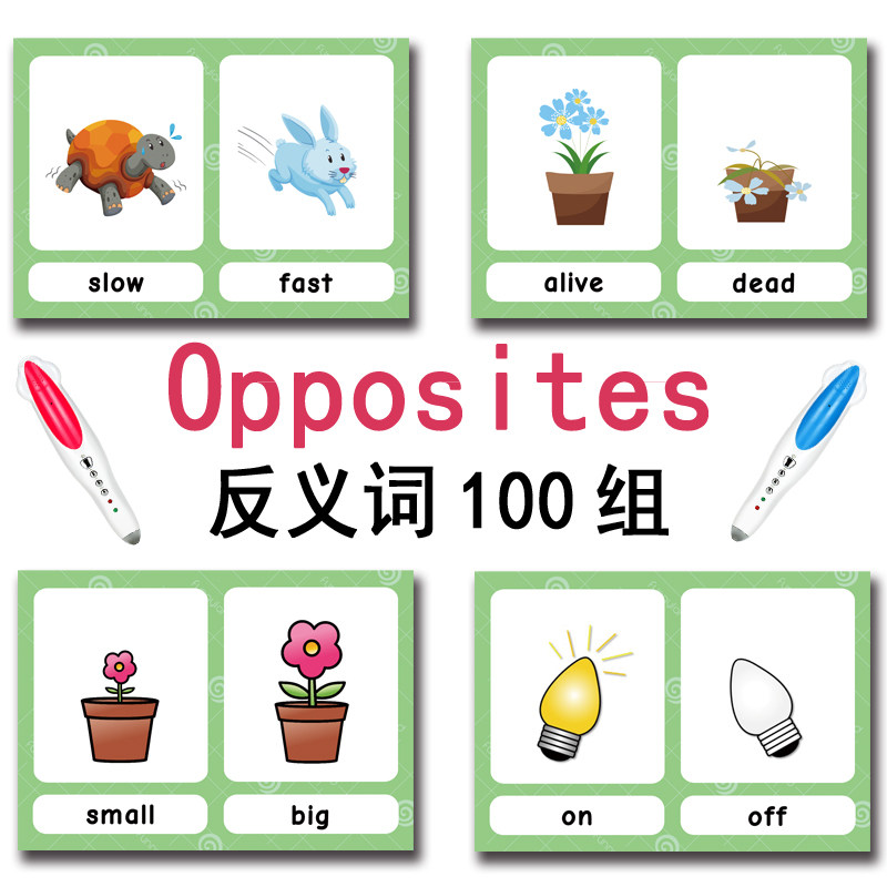 The 100 Groups Opposites Flash - Kids Education App ulasan dan harga