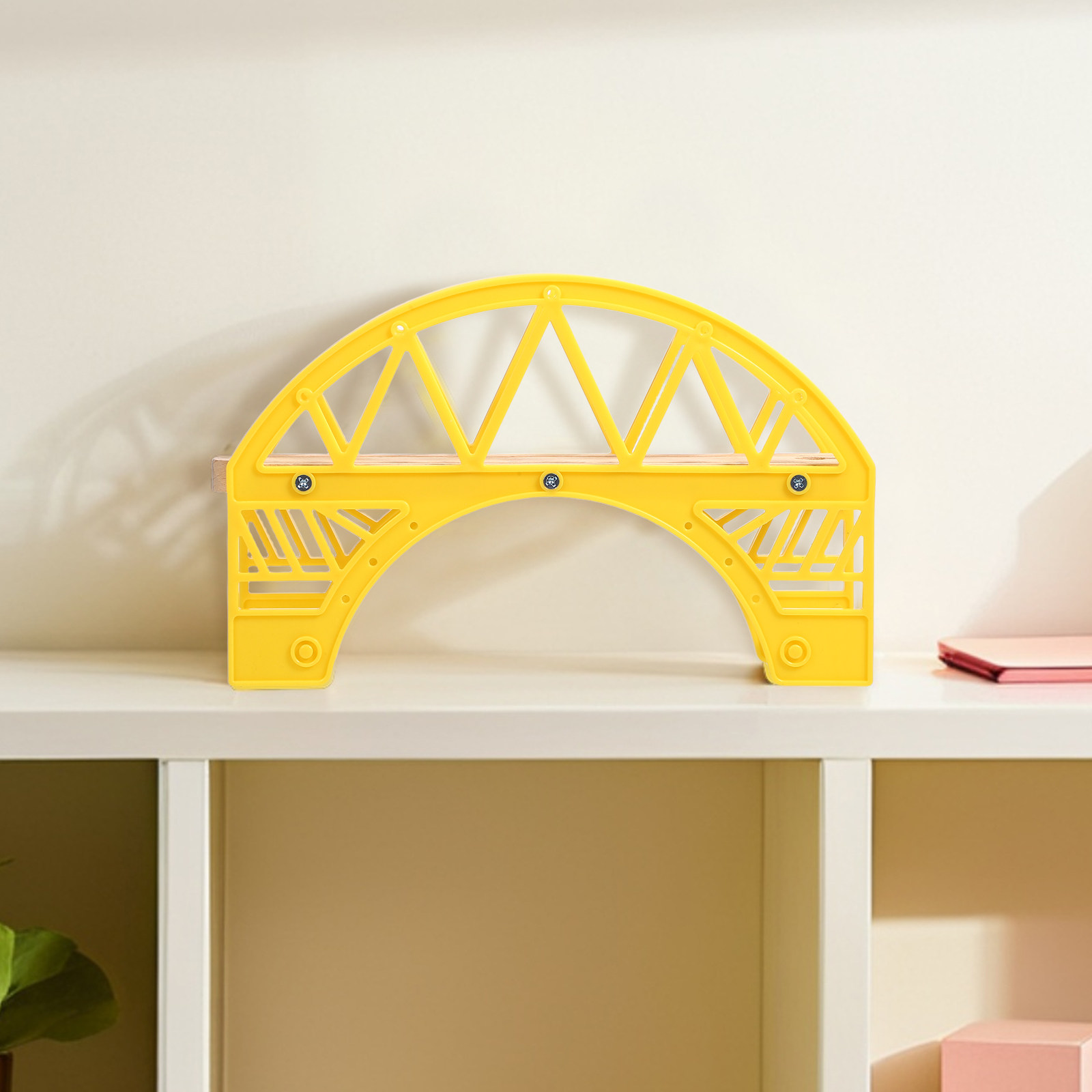Wooden Train Track Bridge Arch - Kids Education Design ulasan dan harga