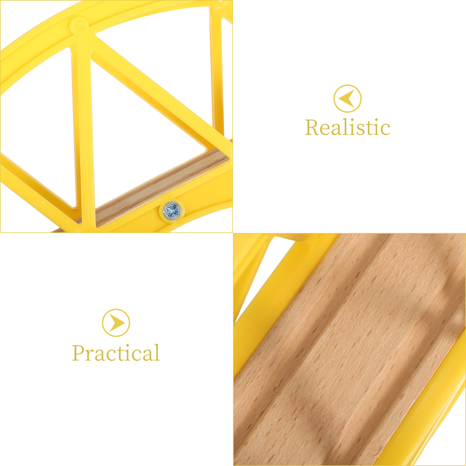 Wooden Train Track Bridge Arch - Kids Education Design ulasan dan harga
