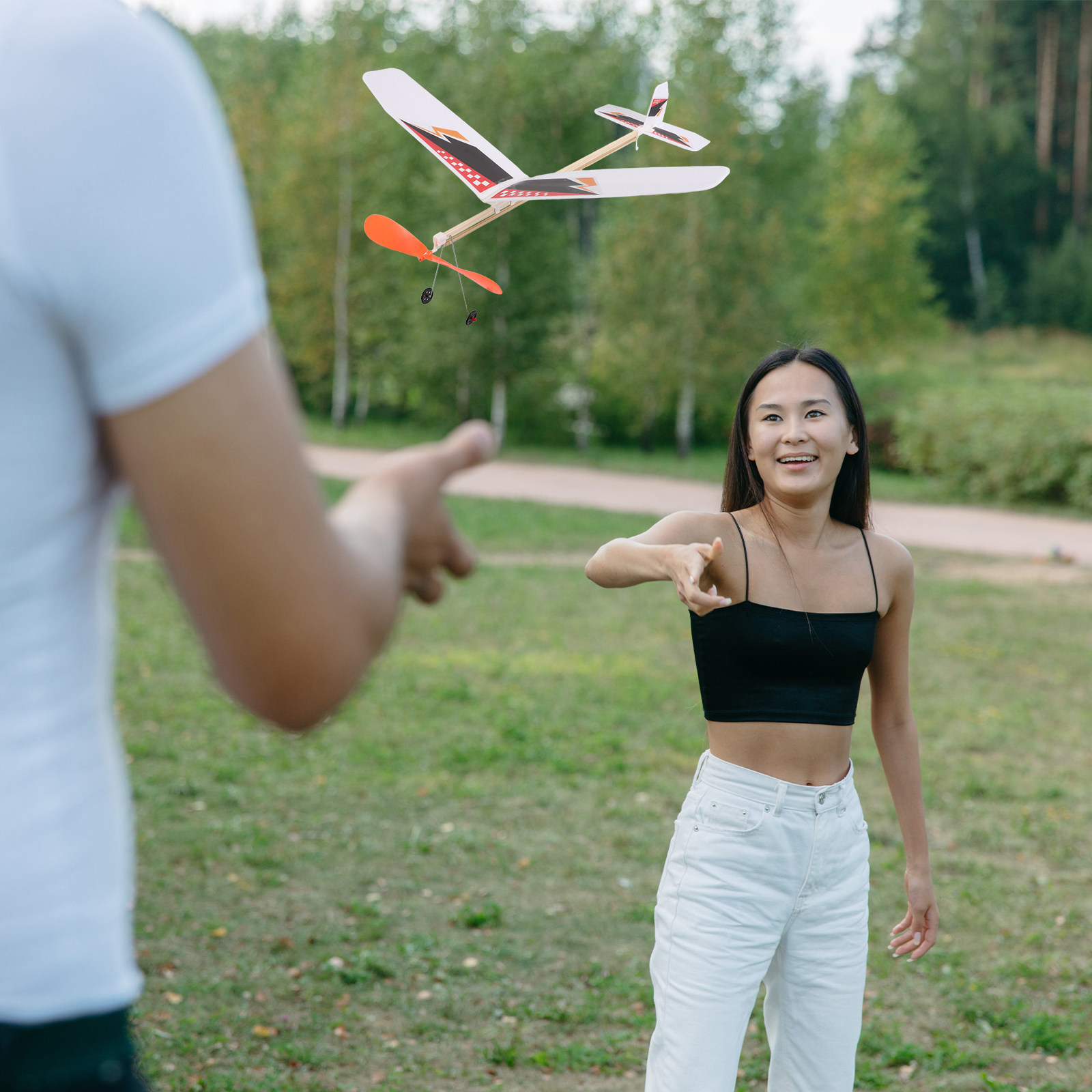 Foam Airplane Glider Kit Rubbe - Kids Education Design ulasan dan harga