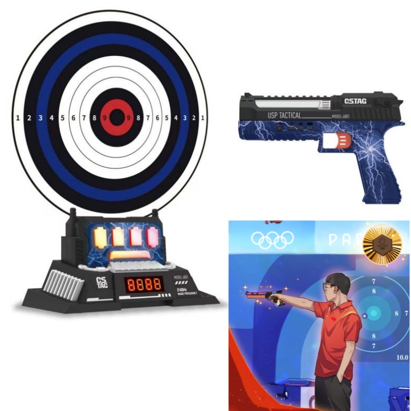 CSTAG AI Target Shooting Compe - Kids Education Toys ulasan dan harga