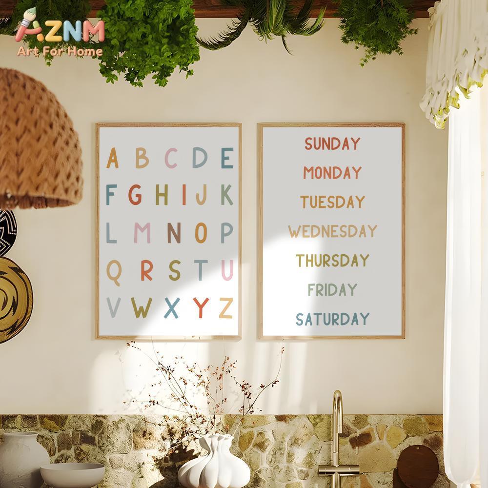 AZNM Educational Alphabet Numb - Kids Education Yes ulasan dan harga