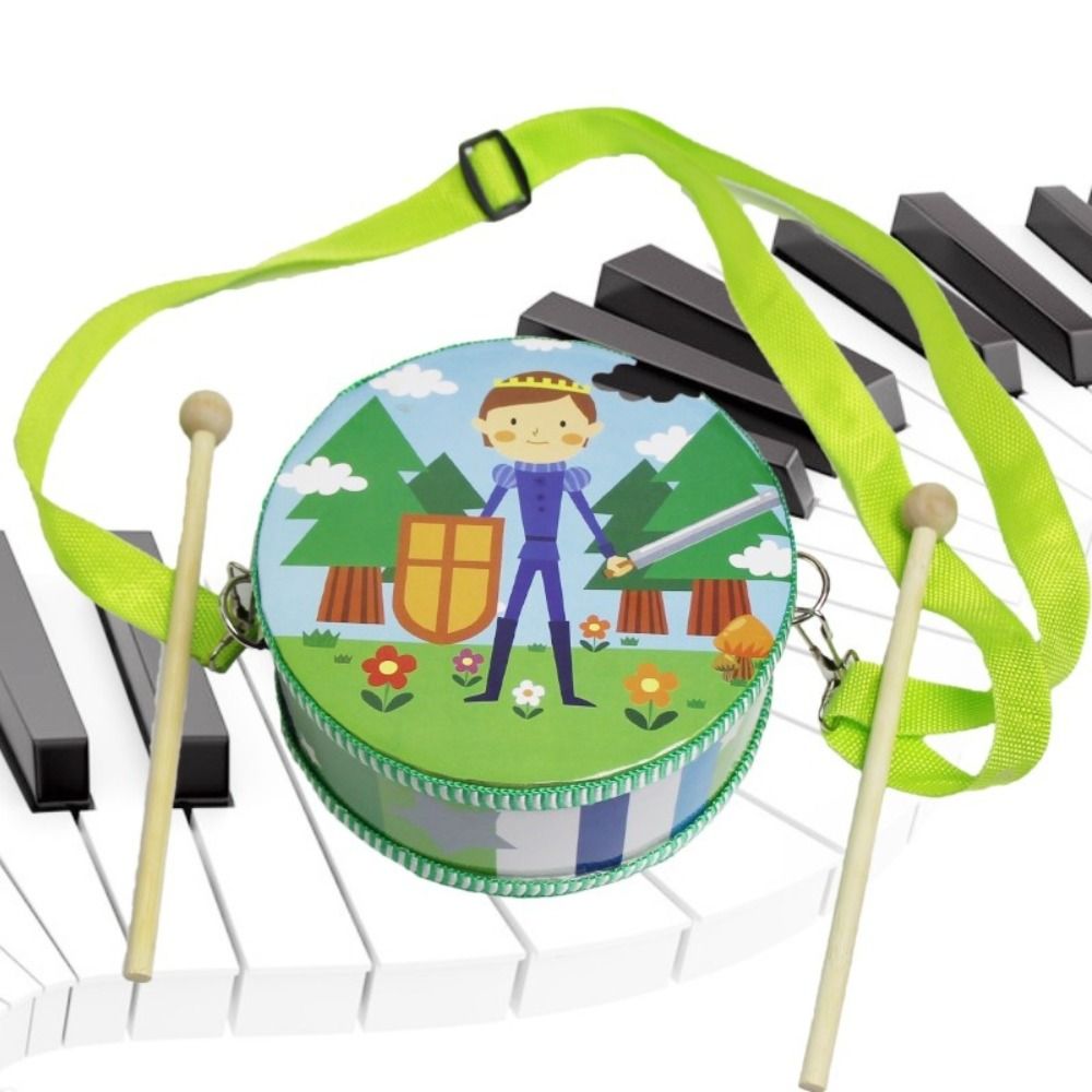 Wooden Children's Drum Double  - Kids Education Music ulasan dan harga