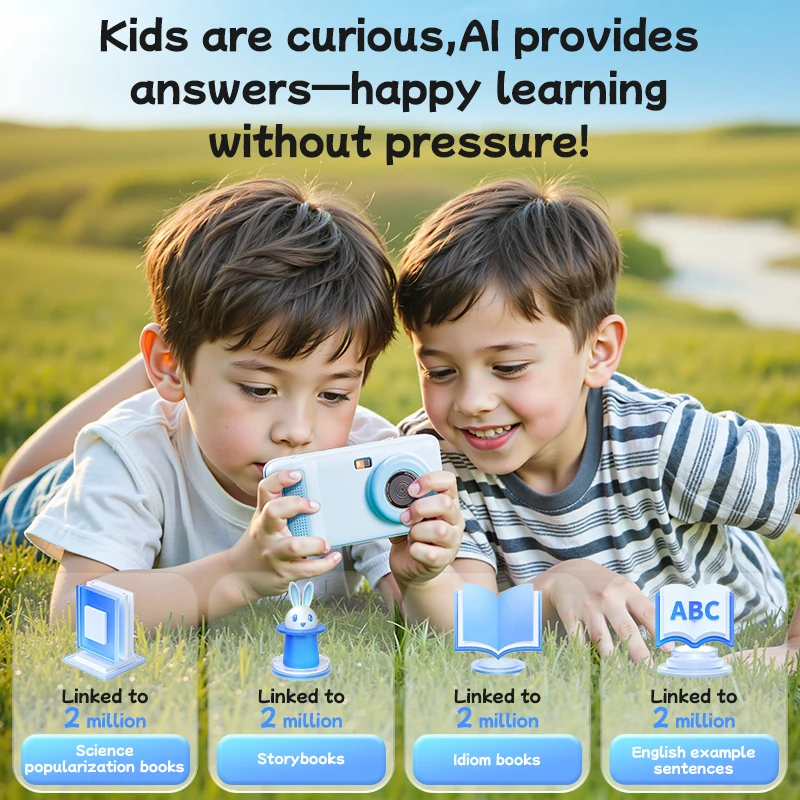 2026 New Kids Mini AI Smart Ph - Kids Education Yes ulasan dan harga