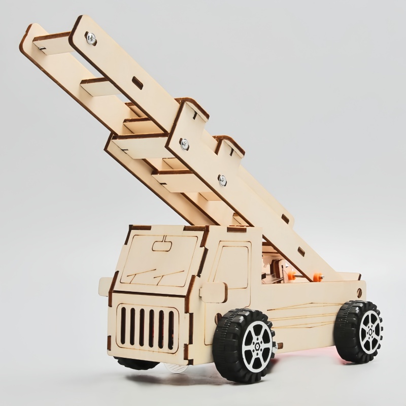 DIY Wood Ladder Fire Truck Mod - Kids Education Yes ulasan dan harga