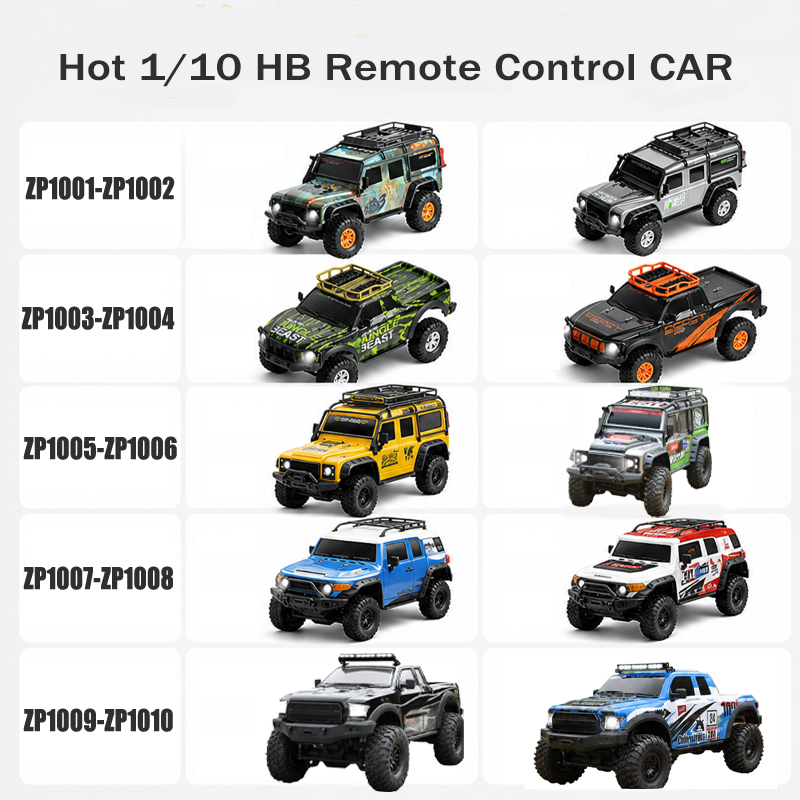Hot 1/10 HB ZP1001-ZP1010 Remo - Hot Wheels Car Monster Trucks ulasan dan harga