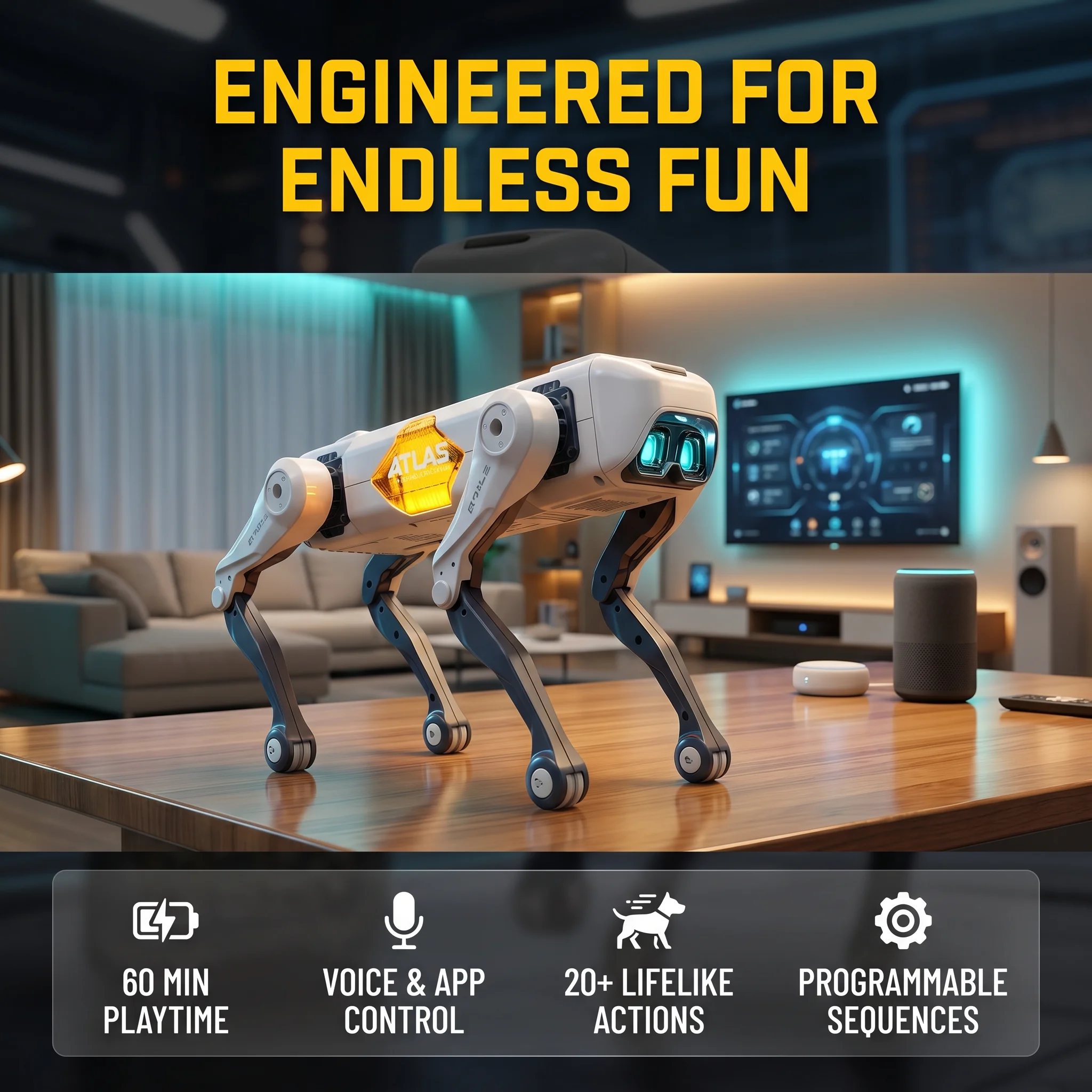 AI Smart Robot Dog, Voice & AP - Kids Education App ulasan dan harga